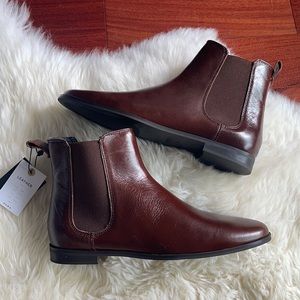 Zara Basic Collection LEATHER Bootie
